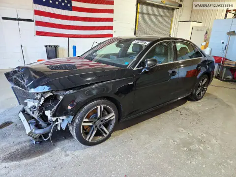 2018 Audi A4 Premium Plus VIN WAUENAF42JA233894 фото 1