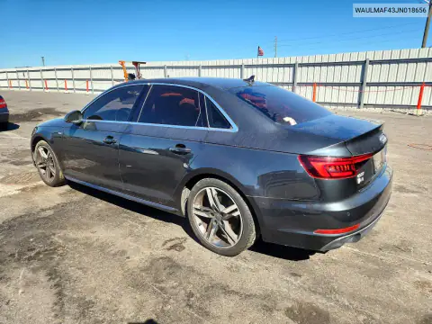 WAULMAF43JN018656 — 2018 Audi A4, фото 2 з Copart, Задня частина