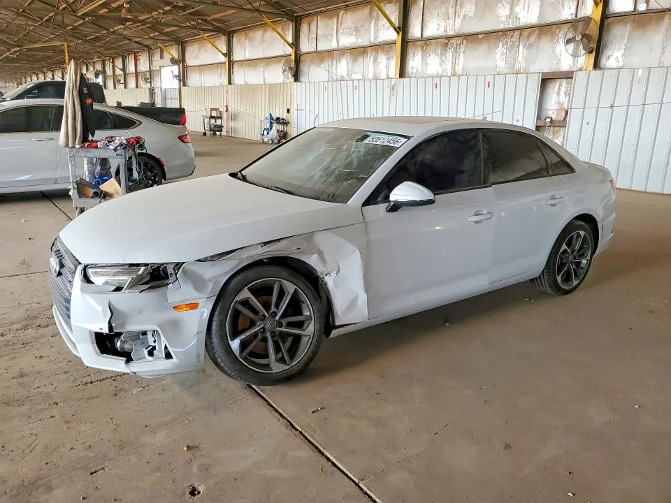 2019 Audi A4 VIN WAUGMAF41KN014625 фото 1