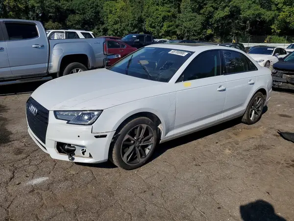 WAUGMAF49KN012718 — 2019 Audi A4, Передняя часть (Front End), фото до ремонта