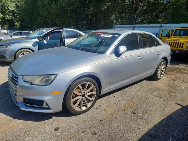 WAUGMAF46KN007153 — 2019 Audi A4, Передняя часть (Front End), фото до ремонта