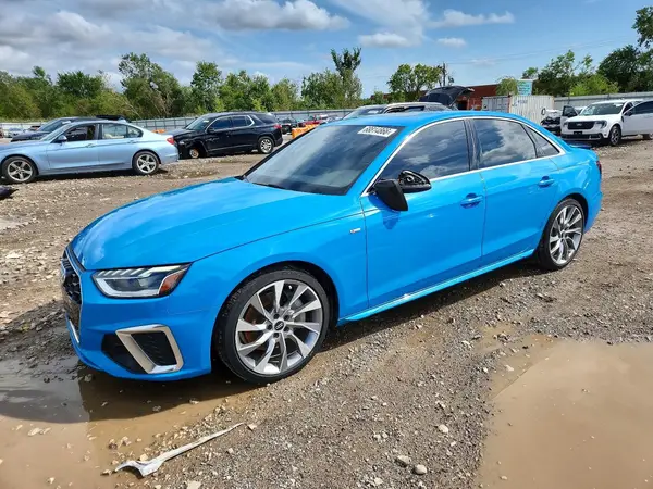 WAUENAF42LN005745 — 2020 Audi A4, Задняя часть (Rear End), фото до ремонта
