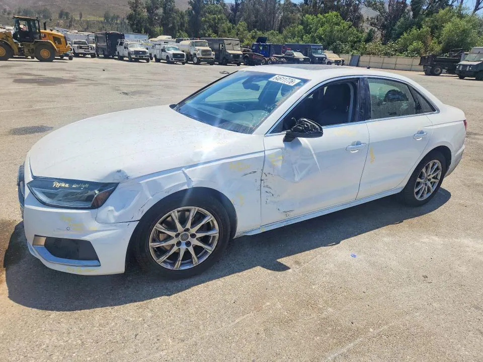 2021 Audi A4 VIN WAUABAF46MA025187 фото 1