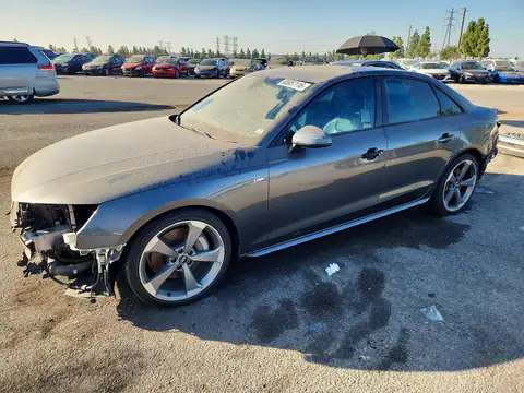 WAUEAAF42MA026910 — 2021 Audi A4, Передняя часть (Front End), фото до ремонта