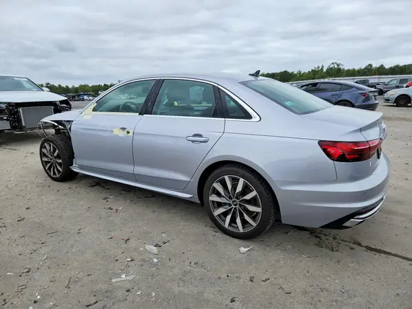 WAUABAF48NA013544 — 2022 Audi A4, photo 2 from Copart, Front end