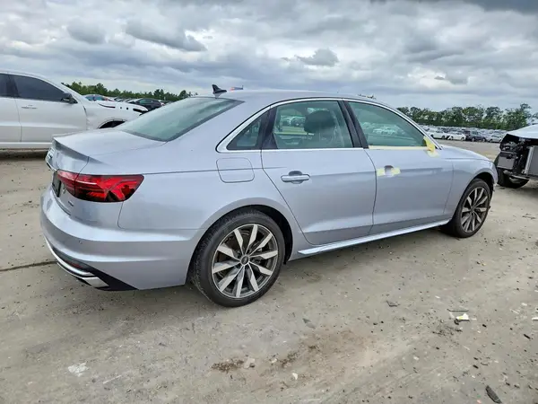 WAUABAF48NA013544 — 2022 Audi A4, photo 3 from Copart, Front end