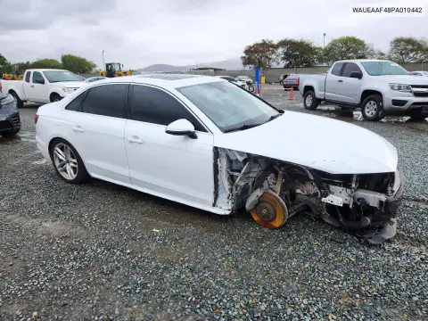 2023 Audi A4 Premium Plus 45 VIN WAUEAAF48PA010442 фото 4