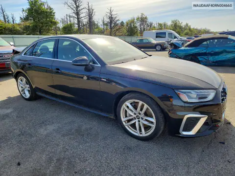 2024 Audi A4 Premium 45 VIN WAUDAAF40RN004660 фото 4