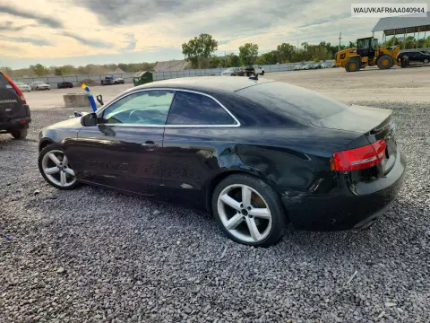 2010 Audi A5 Prestige VIN WAUVKAFR6AA040944 фото 2
