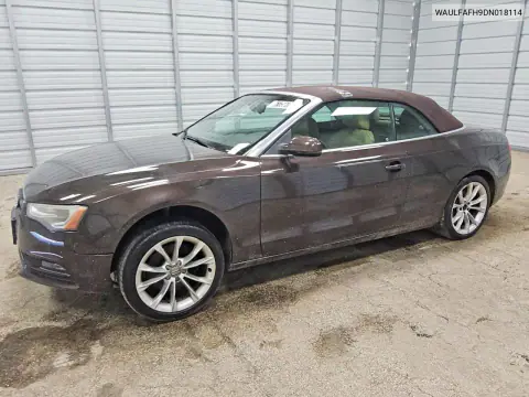 WAULFAFH9DN018114 — 2013 Audi A5, Разукомплектован, фото до ремонта