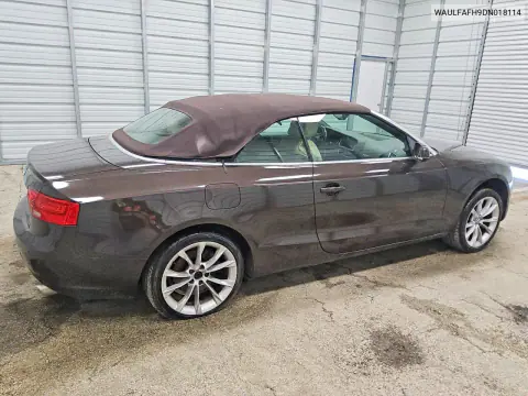 2013 Audi A5 Premium Plus VIN WAULFAFH9DN018114 фото 3