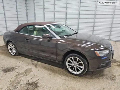 2013 Audi A5 Premium Plus VIN WAULFAFH9DN018114 фото 4