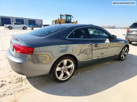 2013 Audi A5 Premium Plus VIN WAULFAFR7DA015373 фото 3