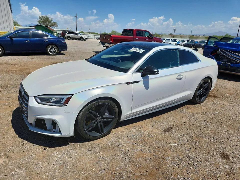 2018 Audi A5 VIN WAUTNAF54JA001426 фото 1