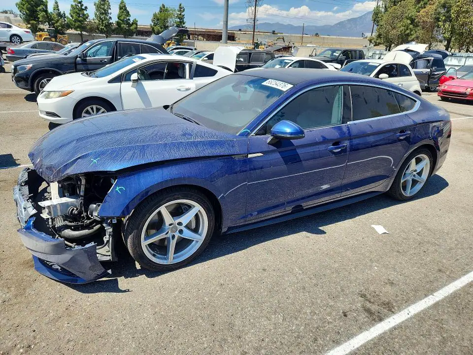 WAUDNCF55JA006862 Audi A5 2018 — Front end damage, before-repair photo