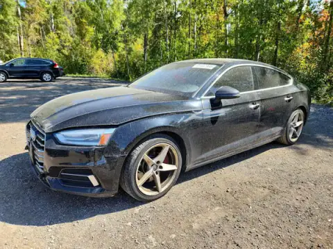 WAUANCF54JA075254 — 2018 Audi A5, Przód (Front End), zdjęć przed naprawą