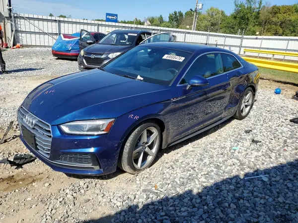 WAUTNAF59JA099059 — 2018 Audi A5, Боковая часть (Side), фото до ремонта