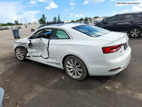 WAUNNAF56JA025557 — 2018 Audi A5, фото 2 з Copart 26.10.2026, Бокова частина