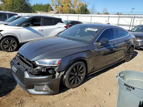 WAUBNCF52JA119479 — 2018 Audi A5, წინა ნაწილი, ფოტოები შეკეთებამდე