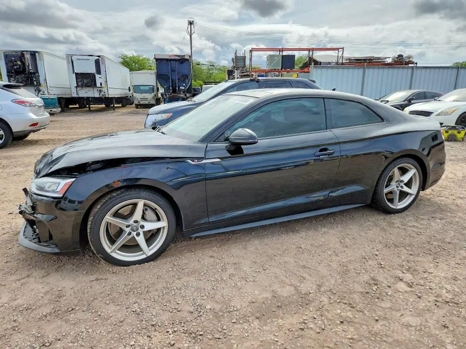 WAUSNAF53KA007490 Audi A5 2019 — Front end damage, before-repair photo
