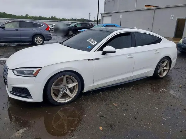 WAUENCF57KA015584 — 2019 Audi A5, Подтопление (Water/Flood), фото до ремонта