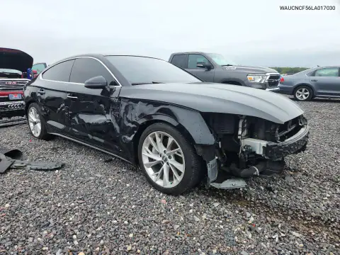 WAUCNCF56LA017030 — 2020 Audi A5, фото 4 с аукциона Copart, БОКОВАЯ ЧАСТЬ