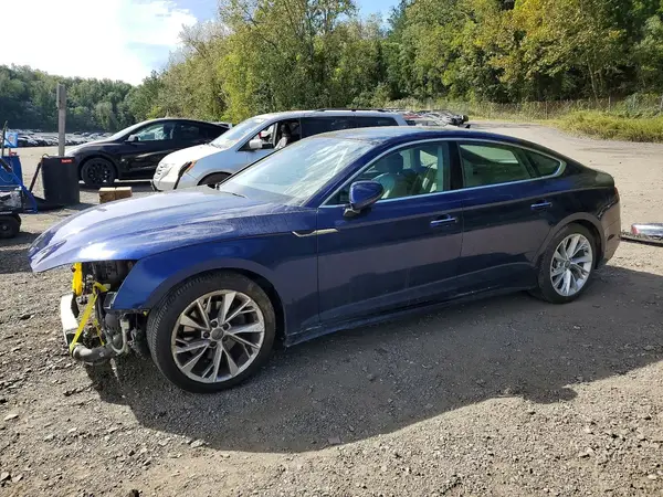 WAUABCF53MA019786 — 2021 Audi A5, Передняя часть (Front End), фото до ремонта