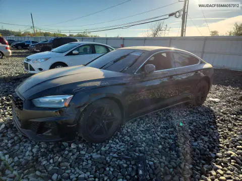 2021 Audi A5 Premium 45 VIN WAUDACF55MA057312 фото 1