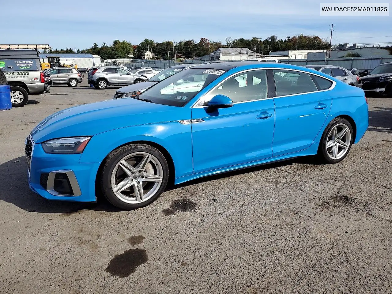 2021 Audi A5 Premium 45 VIN WAUDACF52MA011825 фото 1