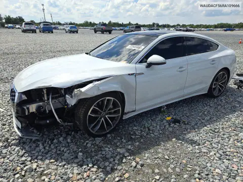 WAUDACF56RA109666 — 2024 Audi A5, Передняя часть, фото до ремонта
