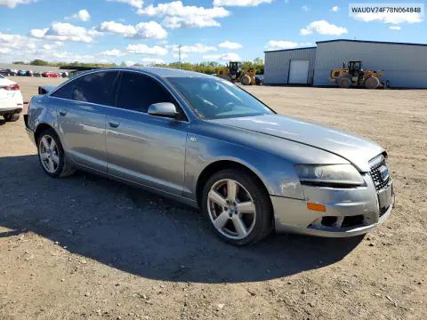 2008 Audi A6 4.2 Quattro VIN WAUDV74F78N064848 фото 4