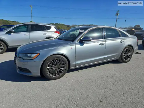 2012 Audi A6 Premium Plus VIN WAUGGAFC7CN117256 фото 1
