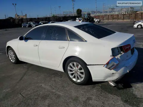 2013 Audi A6 Premium VIN WAUFFAFC5DN044341 фото 2