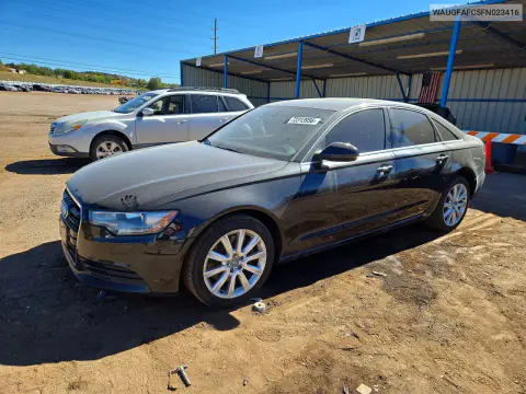 2015 Audi A6 Premium Plus VIN WAUGFAFC5FN023416 фото 1
