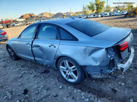 2016 Audi A6 Premium VIN WAUFFAFC8GN195257 фото 2