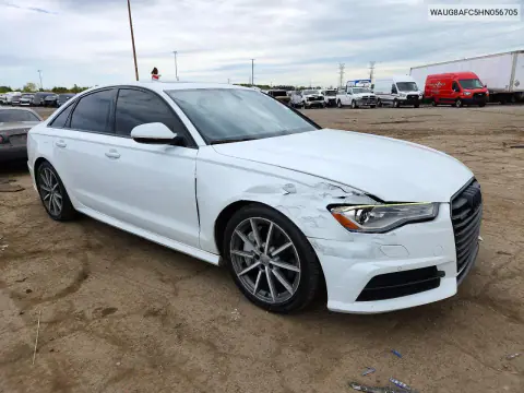 2017 Audi A6 Premium Plus VIN WAUG8AFC5HN056705 фото 4
