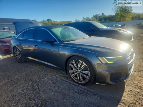 2019 Audi A6 Premium Plus VIN WAUL2AF28KN089812 фото 4