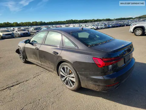 2023 Audi A6 VIN WAUD3BF26RN041940 фото 2