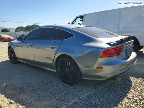 2012 Audi A7 Prestige VIN WAU2GAFCXCN050663 фото 2
