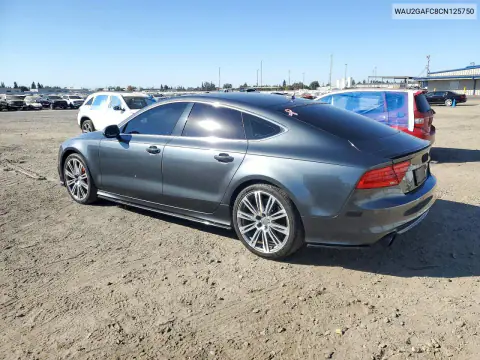 2012 Audi A7 Prestige VIN WAU2GAFC8CN125750 фото 2