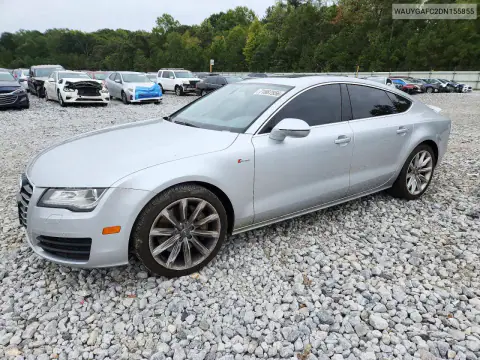 WAUYGAFC2DN155855 — 2013 Audi A7, Механические повреждения, фото до ремонта