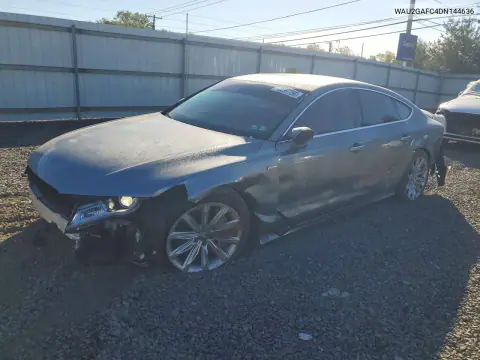 WAU2GAFC4DN144636 — 2013 Audi A7, Передняя часть, фото до ремонта