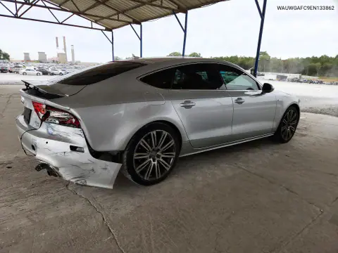 2014 Audi A7 Premium Plus VIN WAUWGAFC9EN133862 фото 3