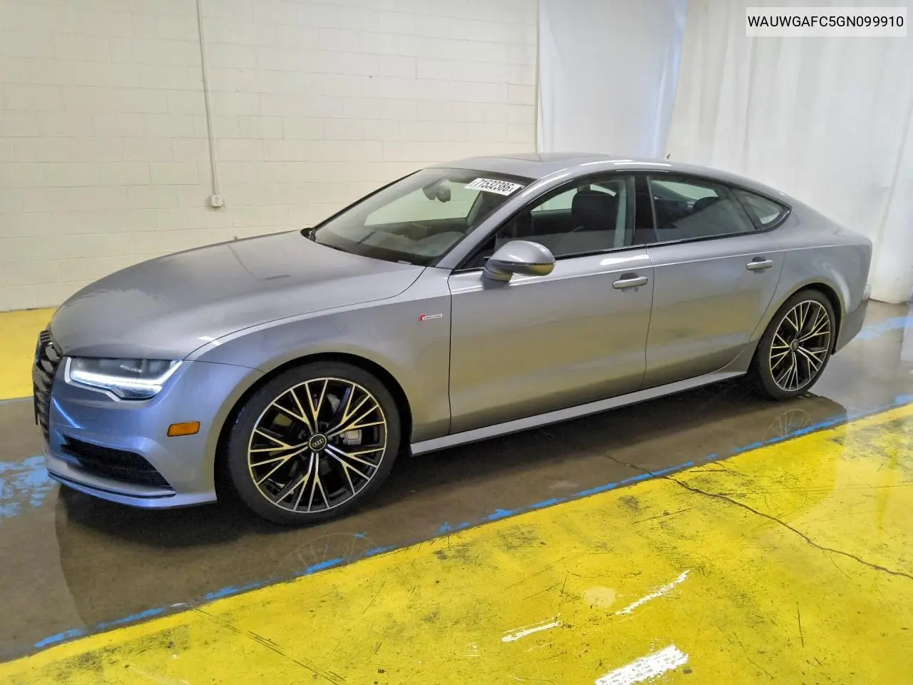 2016 Audi A7 Premium Plus VIN WAUWGAFC5GN099910 фото 1