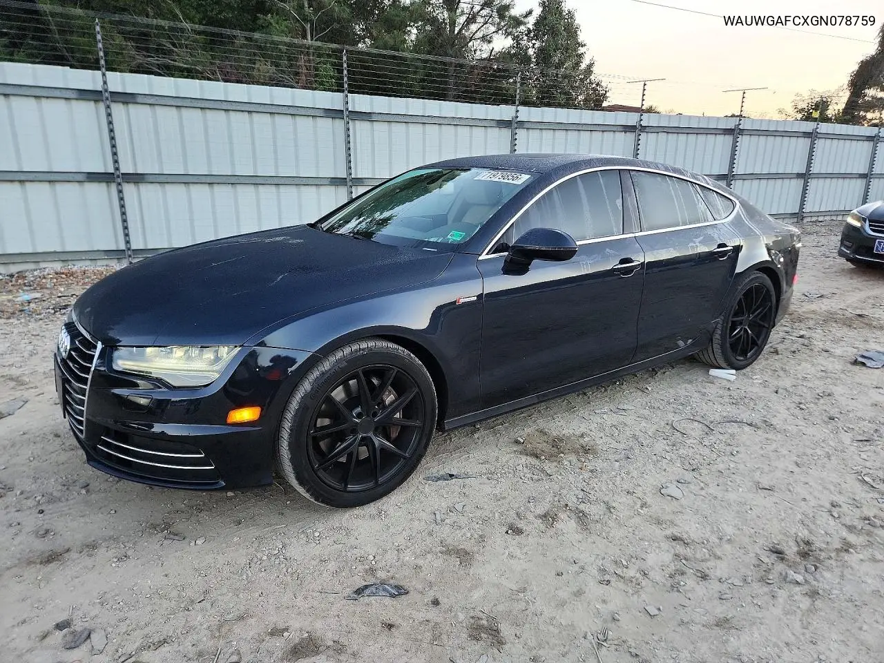 2016 Audi A7 Premium Plus VIN WAUWGAFCXGN078759 фото 1