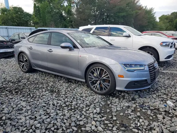 WAUW2AFC7HN007387 — 2017 Audi A7, photo 4 from Copart, Rear end