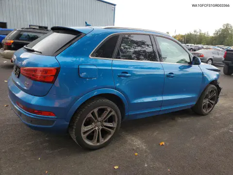 2016 Audi Q3 Prestige VIN WA1GFCFS1GR003366 фото 3