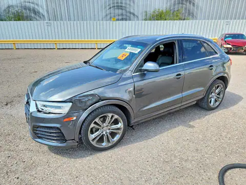 WA1JCCFS7JR015589 — 2018 Audi Q3, წინა ნაწილი (Front End), ფოტოები შეკეთებამდე