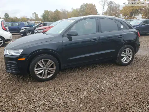 WA1ECCFS6JR020901 — 2018 Audi Q3, Боковая часть, фото до ремонта