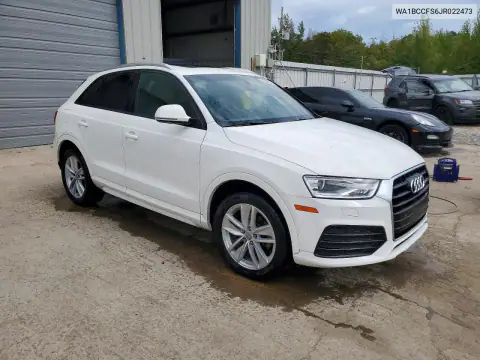 WA1BCCFS6JR022473 — 2018 Audi Q3, zdjęcie 4 z Copart, Przód